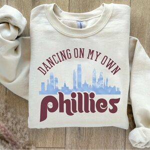 Phillies dancing on my own crewneck